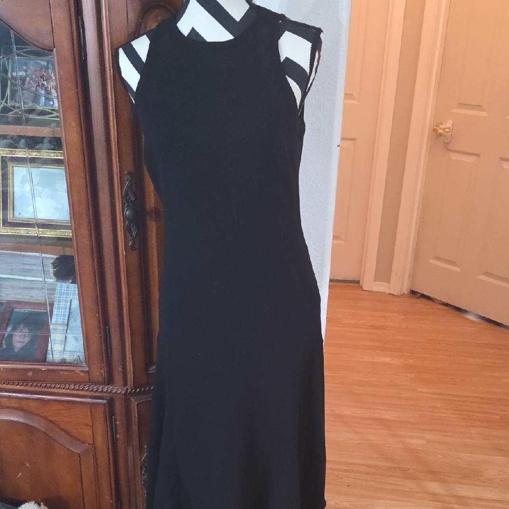 Ralph Lauren Black Midi Dress